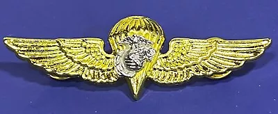 Airborne Parachutist Wing Badge Military Rare EGA Pin US Marine Insignia USMC • $29.99