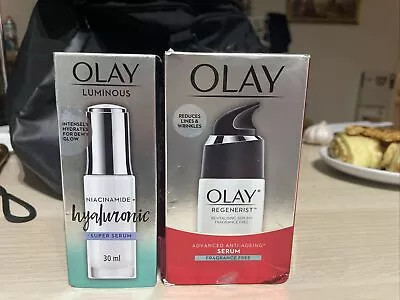 Olay Regenerist Luminous + Olay Regenerist Revitalising • $45