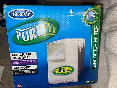 BestAir PureFit Humidifier Filter 4 Pack Essick Kenmore MoistAir Part# ES12-PF • $19.99