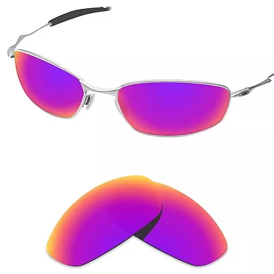 Tintart Polarized Replacement Lens For-Oakley Whisker Sunglass Magenta Red (STD) • $26.99