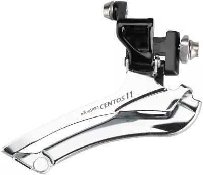 MicroSHIFT Centos Front Derailleur 11-Speed Double Braze-On Compatible With Sh • $31.99