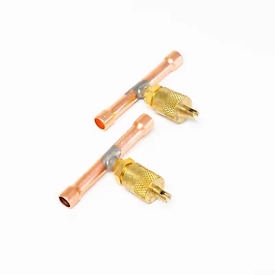 CD8414/2 C&D Copper Access Tee Valve 1/4  CD8414 Package Of 2 • $11.53