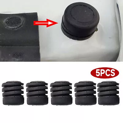 5pcs Black Rubber Car Bonnet Rubber Buffer Hood Washer Bumper Parts For NissanL • $5.99