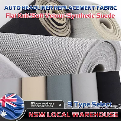 3 Type Surface Roof Lining Headliner Fabric W/Foam Backing Auto Boat Upholstery • $8.26