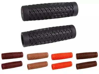 NEW ODI VANS Cult Grips 1  - Motorcycle Street Dirt Harley HD Cafe FREE SHIPPING • $20.94