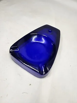 Vintage Art Deco Cobalt Blue Trinket Tray / Ashtray- Part • $19.99