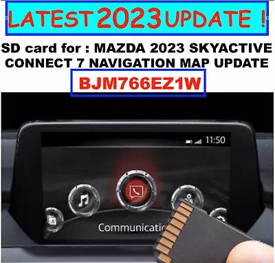 MAZDA CX-5 - 2023 SkyActiv CONNECT 7 SD CARD NAVIGATION MAP UPDATE - BJM766EZ1W • $33.56