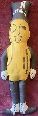 Vintage Planters Mr. Peanut Stuffed Plush Toy Doll 19  Tall • $11