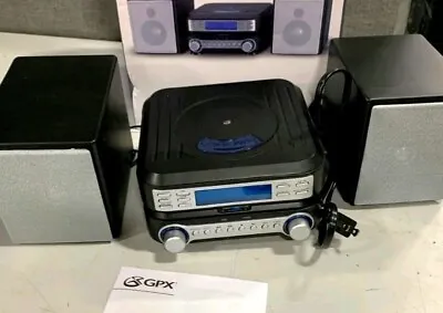 GPX HC221B Micro HI-FI System CD Player & AM/FM Radio - Works Complete  • $39