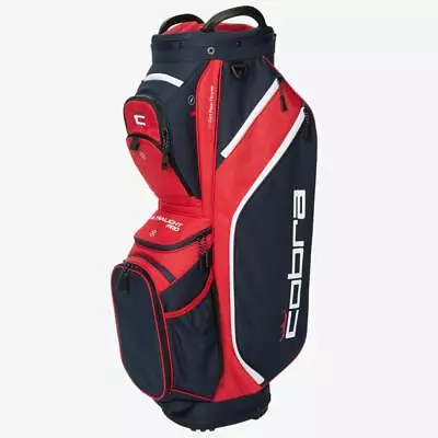 Cobra Ultralight Pro Cart Bag-Red/White/Navy • $187.50