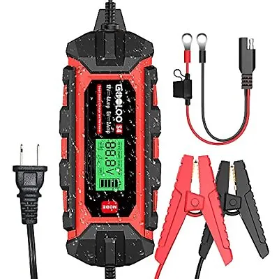 S4 4 Amp Car Battery Charger Automotive 6v/2a 12v/4a Smart Trickle Charger Maint • $41.26