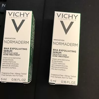 2X Vichy Normaderm BHA Exfoliating Serum .17 Oz Travel Size. FREE SHIPPING!  • $12.88