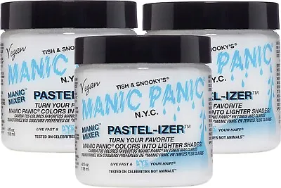 Lot: 6 Manic Panic Vegan Pastel-izer  Cream 4 Oz HAIR CONDITIONER NEW & BOXED • $14.97