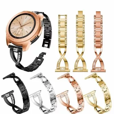 20mm Lug Metal Crystal Watch Strap Band For Omega Globemaster / Diver 300M • $19.99