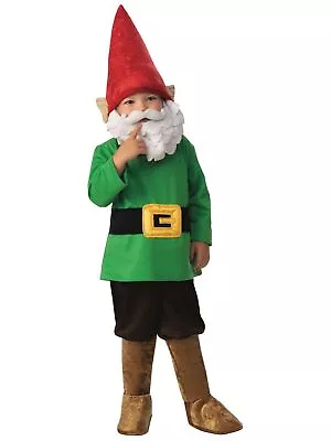 Garden Gnome Boy Irish Fairytale Cartoon Book Week Child Boys Costume S • £22.72