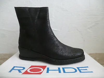 £59.74 • Buy Rohde Women's Boots Ankle Boots Winter Shoes Black
