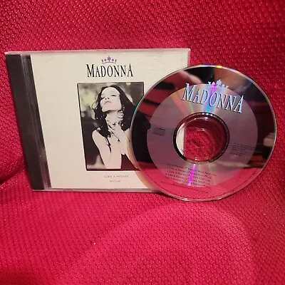 MADONNA Like A Prayer PROMO SINGLE 1989 5 Track USA Compact Disc CD 80s 90s VTG • $189.69
