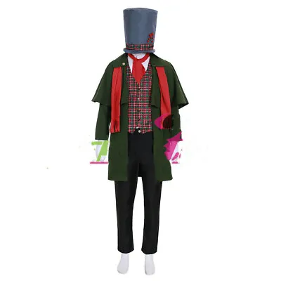 Holiday Caroler Costume Mens Dickens Victorian Gentman Christmas Carol  • $44.99