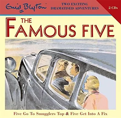 Five Go To Smugglers Top & Five Get Into A Fix (Famous ... By Blyton Enid Audio • £99.99