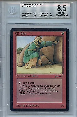  MTG Arabian Nights Ali Baba BGS 8.5 NM-MT+ WOTC Amricons 6470 • $189.99