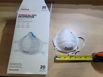 200 New N95 Surgical Grade Respirator Face Masks Honeywell Dust 10 Boxes Mask • $76.46