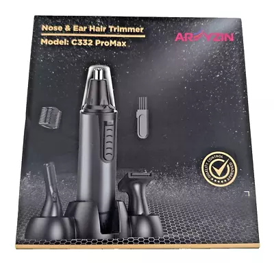Nose And Ear Hair Trimmer Rechargeable Men Electric Beard Eyebrow Mustache Shave • $19.99