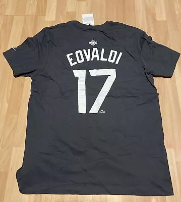 New Mens Nike Nathan Eovaldi Texas Rangers 23 All Star Game Shirt Jersey Size L • $34.99