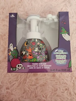 Disney Parks 2022 Halloween Mickey Mouse Shaped Foaming Hand Soap Dispenser NEW  • $18.60