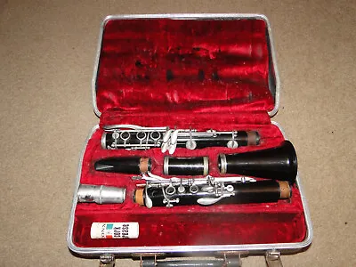 Vintage Bundy Resonite Made By Selmer Clarinet USA With Hard Carrying Case • $29.99