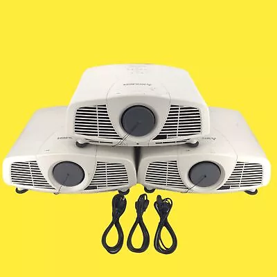 Lot Of 3 Mitsubishi XD3200U DLP Projector White- NO BULB #LT4637 • $119.89