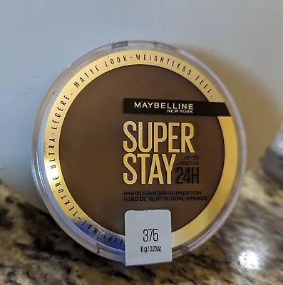 Maybelline Super Stay Up To 24HR Hybrid Powder-Foundation #375 • $6