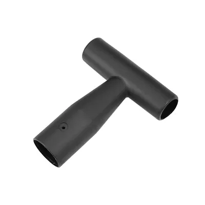 Shovel T Grip Handle 35mm Inner Diameter PVC For Digging Raking Tool Black • $7.86