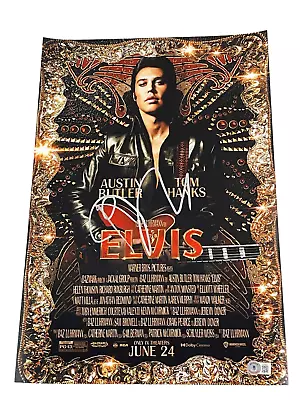 Baz Luhrmann Signed 12x18 Photo Elvis Authentic Autograph Beckett  • $350