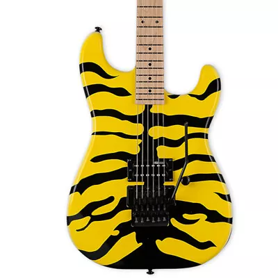 ESP LTD GL-200MT George Lynch Signature Electric Guitar Yellow With Tiger Graph • $699