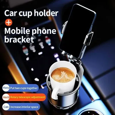 Multifunction Drink Mount Stand 360° Swivel Adjustable Car Mobile Phone Holder • $33.99