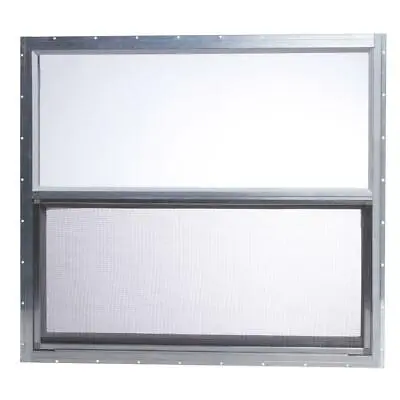 TAFCO WINDOWS 31.75 In. X 28.625 In Mobile Home Single Hung Aluminum Window • $139.15