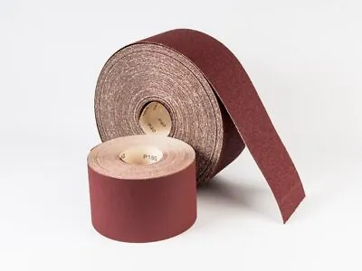 SANDPAPER ROLL Aluminium Oxide;  50m 25m 5m 1m X 115mm • £63.99