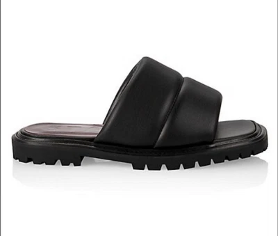 $125 • Buy Staud Vegan Leather Slide Sandal - 37
