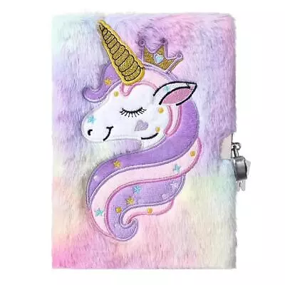 Unicorn Diary Ebook For Girls With Lock And Keys Plush Unicorn Journal Ebook • $48.45