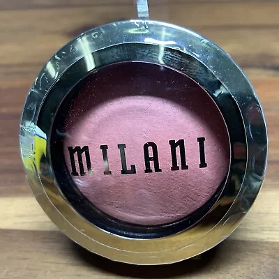 Milani Cosmetic Baked Powder Blush 05 Luminoso Peach Satin Finish Vegan 0.12 OZ • $9.09