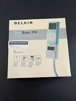 Belkin TuneBase FM Transmitter IPOD Mini Or Nano Car Charger Dock Compatible • $14.99