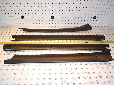 Mercedes Early W114W115 Sedans Only Windshield Frame BLACK OE 1 Set Of 4 Covers • $389