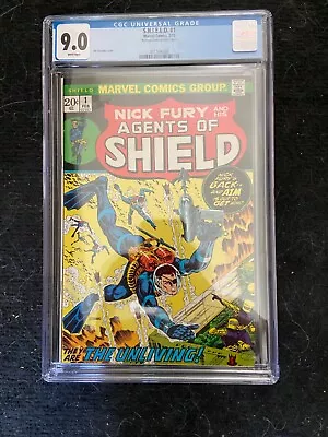 Shield #1 CGC 9.0 National Diamond Insert; Nick Fury Dum Dum Dugan • $200
