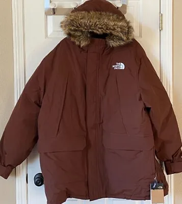 $400 NWT Mens The North Face McMurdo Faux Fur Hooded 600 Fill Down Parka Oak • $249.95