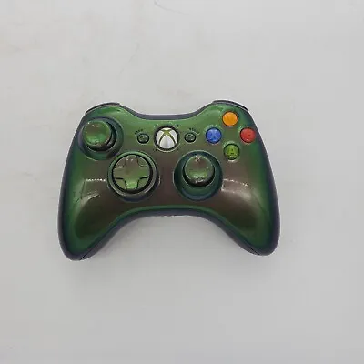 $89.99 • Buy OEM Microsoft Xbox 360 Wireless Controller Iridescent Chameleon Coat RARE