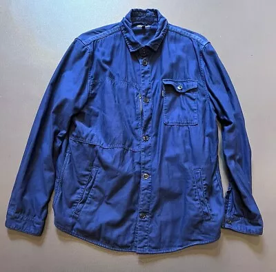 Barbour  Military  Navy Over Shirt  / Chore Jacket XXL  48  - 50  • £60