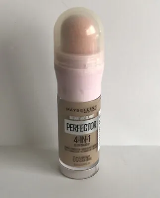 Maybelline Instant Age Rewind Perfector 4-In-1 Glow Makeup 00 Fair-Light • $12