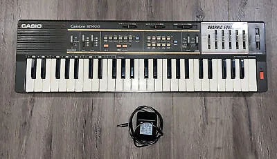 Vintage Casio Casiotone MT-100 Electric Piano - PARTS ONLY - Volume Intermittent • $45