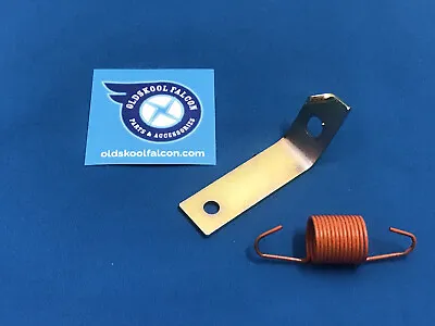 Ford Xy Gt Ho Falcon Carby Accelerator Return Spring & Bracket For Holley Xw V8 • $29.50