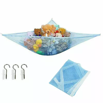 £3.85 • Buy Toy Hammock Bedroom Teddy Net Mesh Large Nursery Soft Baby Storage Cuddly Tidy